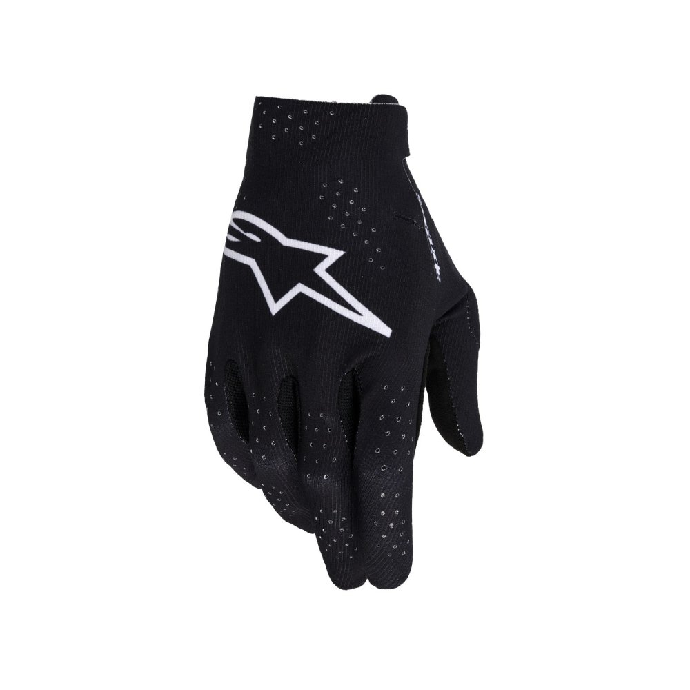 rukavice SUPERTECH MX, ALPINESTARS (černá/bílá) 2026