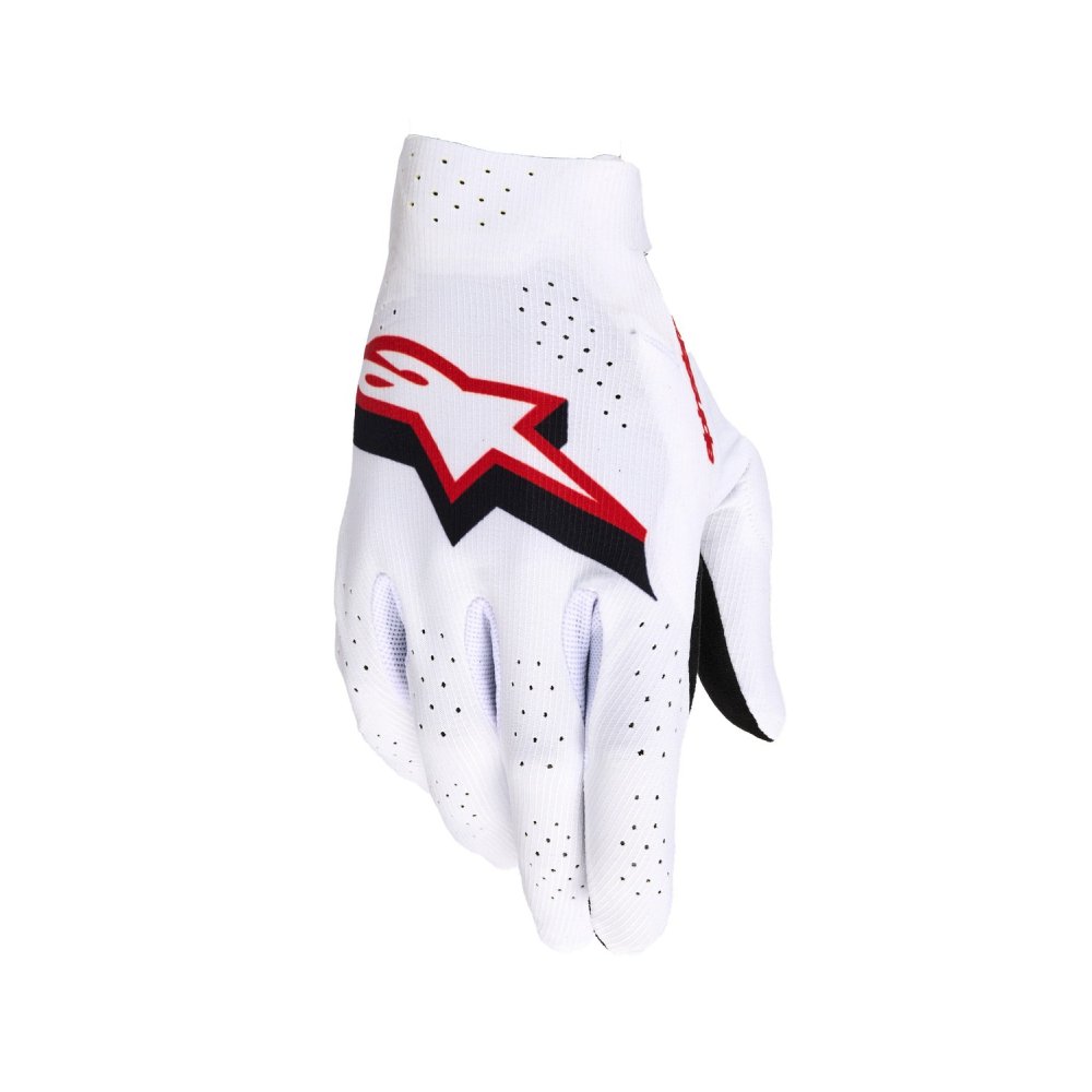 rukavice SUPERTECH MX, ALPINESTARS (bílá/černá/červená) 2026
