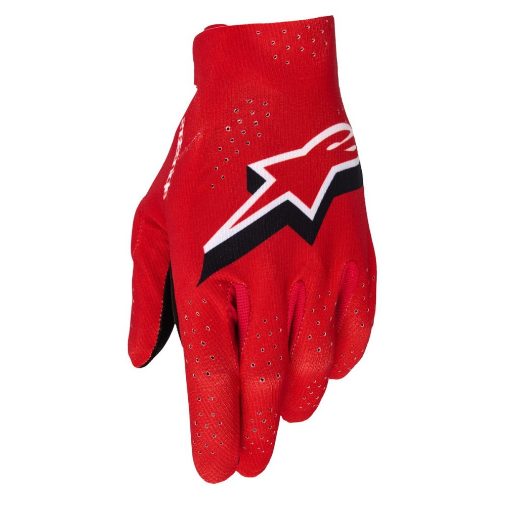 rukavice SUPERTECH MX, ALPINESTARS (červená/černá/bílá) 2026