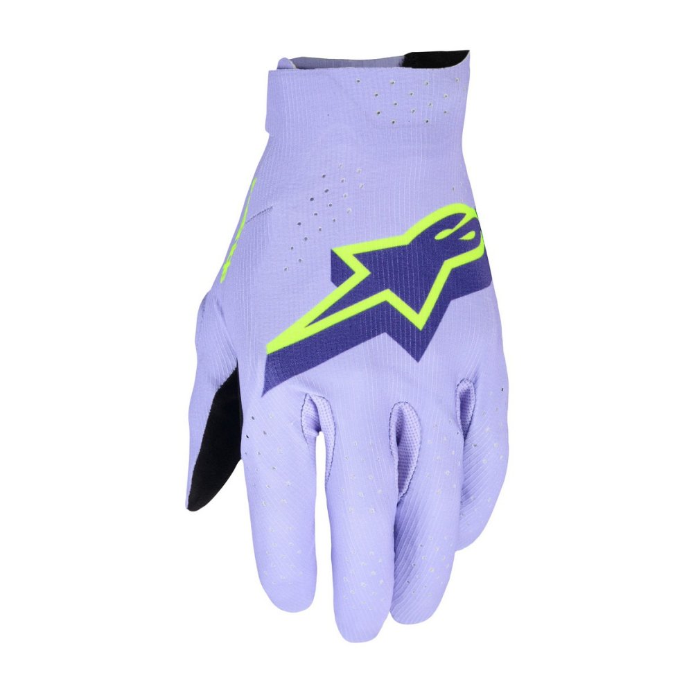 rukavice SUPERTECH MX, ALPINESTARS (levandulová/fialová/žlutá) 2026