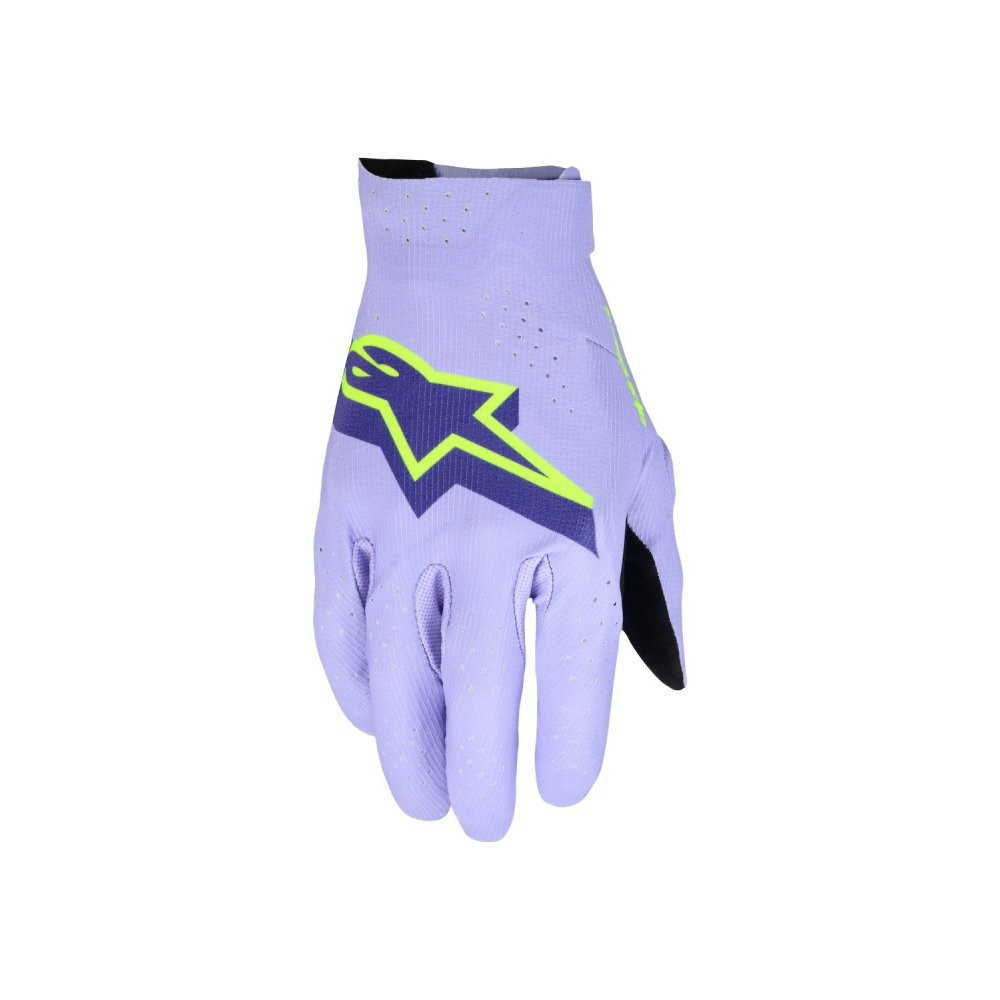 rukavice SUPERTECH MX, ALPINESTARS (levandulová/fialová/žlutá) 2026