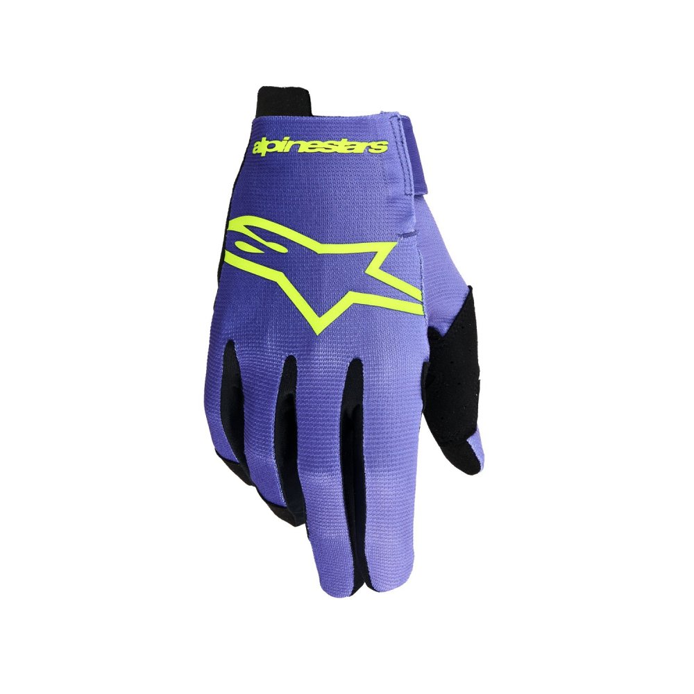 rukavice RADAR, ALPINESTARS (fialová/žlutá fluo) 2026