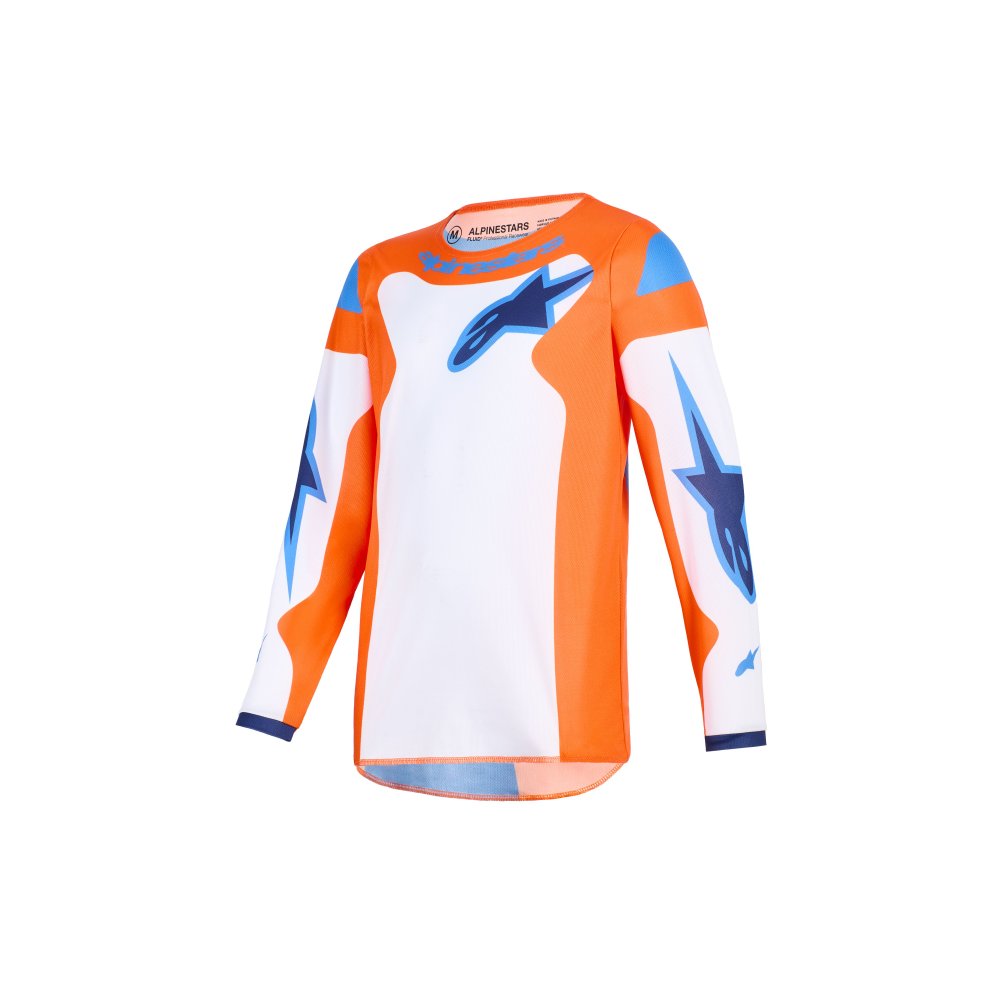 dres FLUID GRID YOUTH, ALPINESTARS, dětské (oranžová/modrá/bílá) 2026