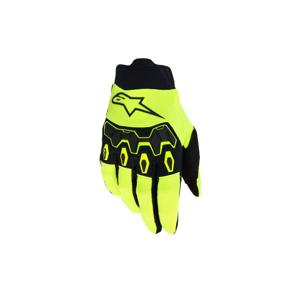 rukavice FULL BORE V2 YOUTH/KIDS, ALPINESTARS, dětské (žlutá fluo/černá) 2026
