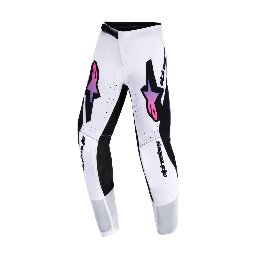 kalhoty SUPERTECH VISTA YOUTH, ALPINESTARS, dětské (bílá/fialová/černá) 2026