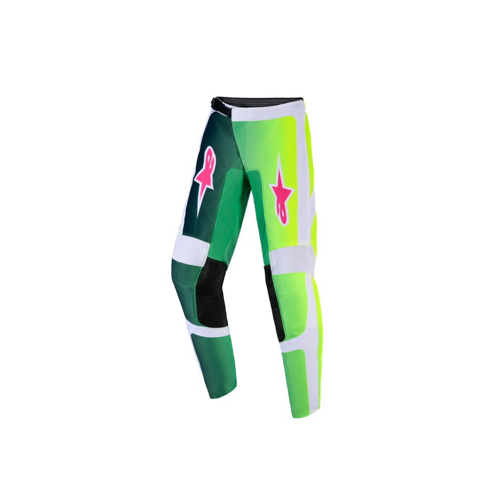 kalhoty FLUID PORTL YOUTH, ALPINESTARS, dětské (zelená/bílá/černá) 2026