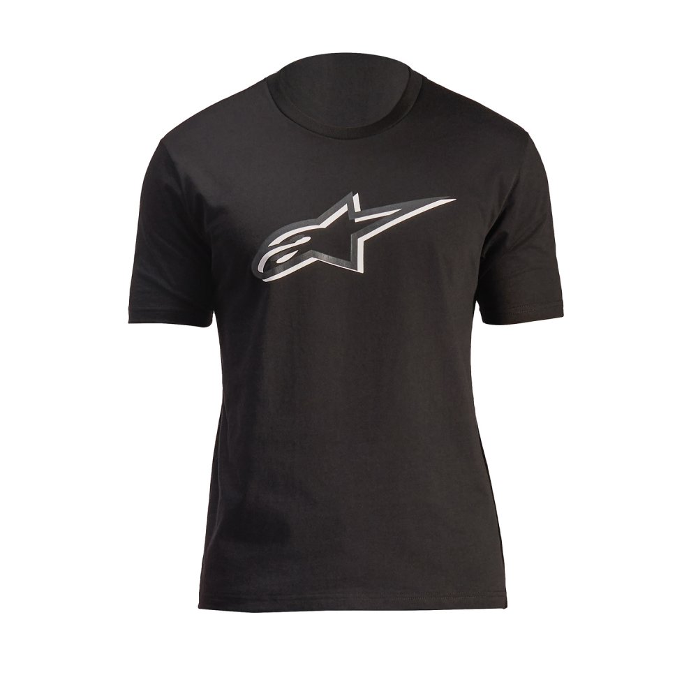 triko AGELESS SHADOW CSF, ALPINESTARS (černá/bílá)