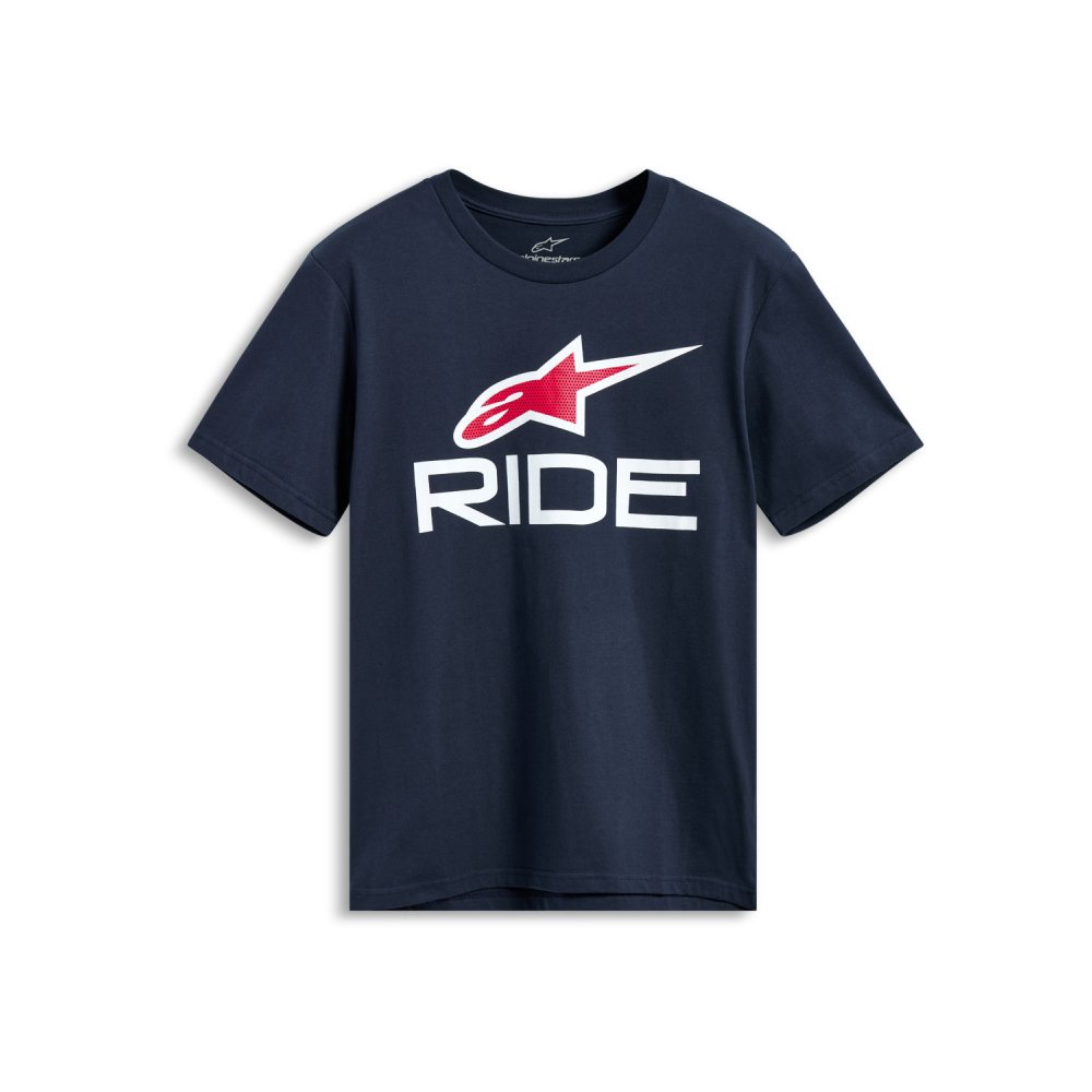 triko RIDE 4.0 CSF, ALPINESTARS (modrá/bílá/červená)