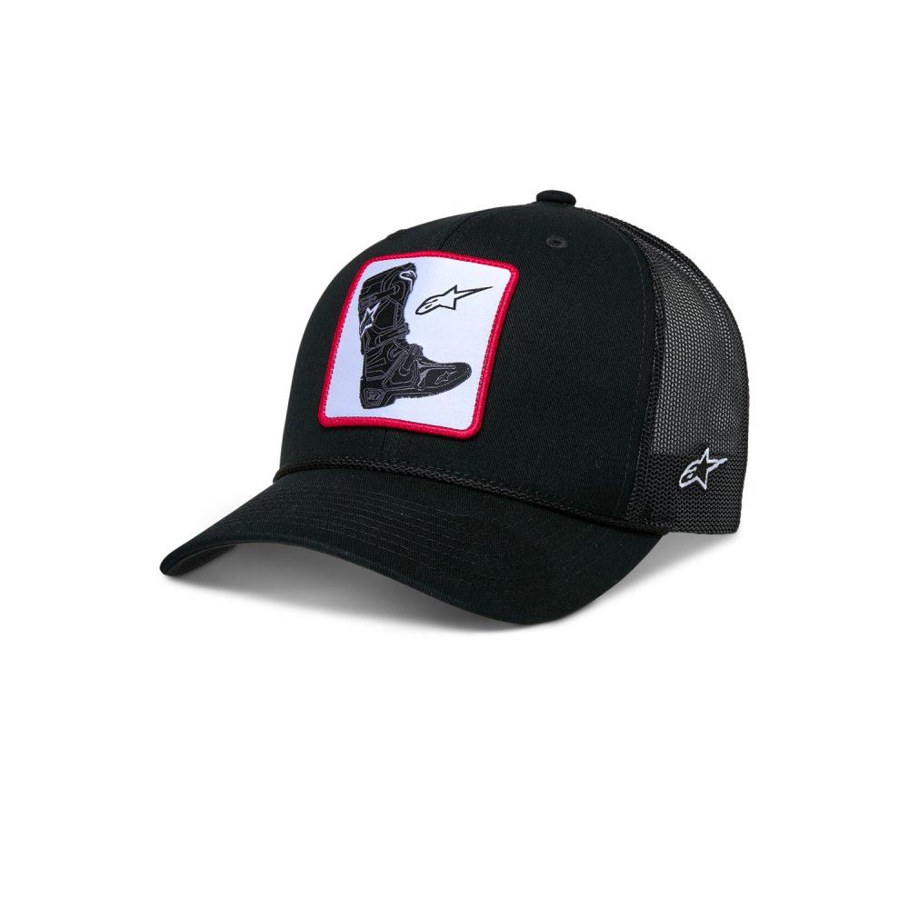 kšiltovka BOOTED, ALPINESTARS (černá/černá)