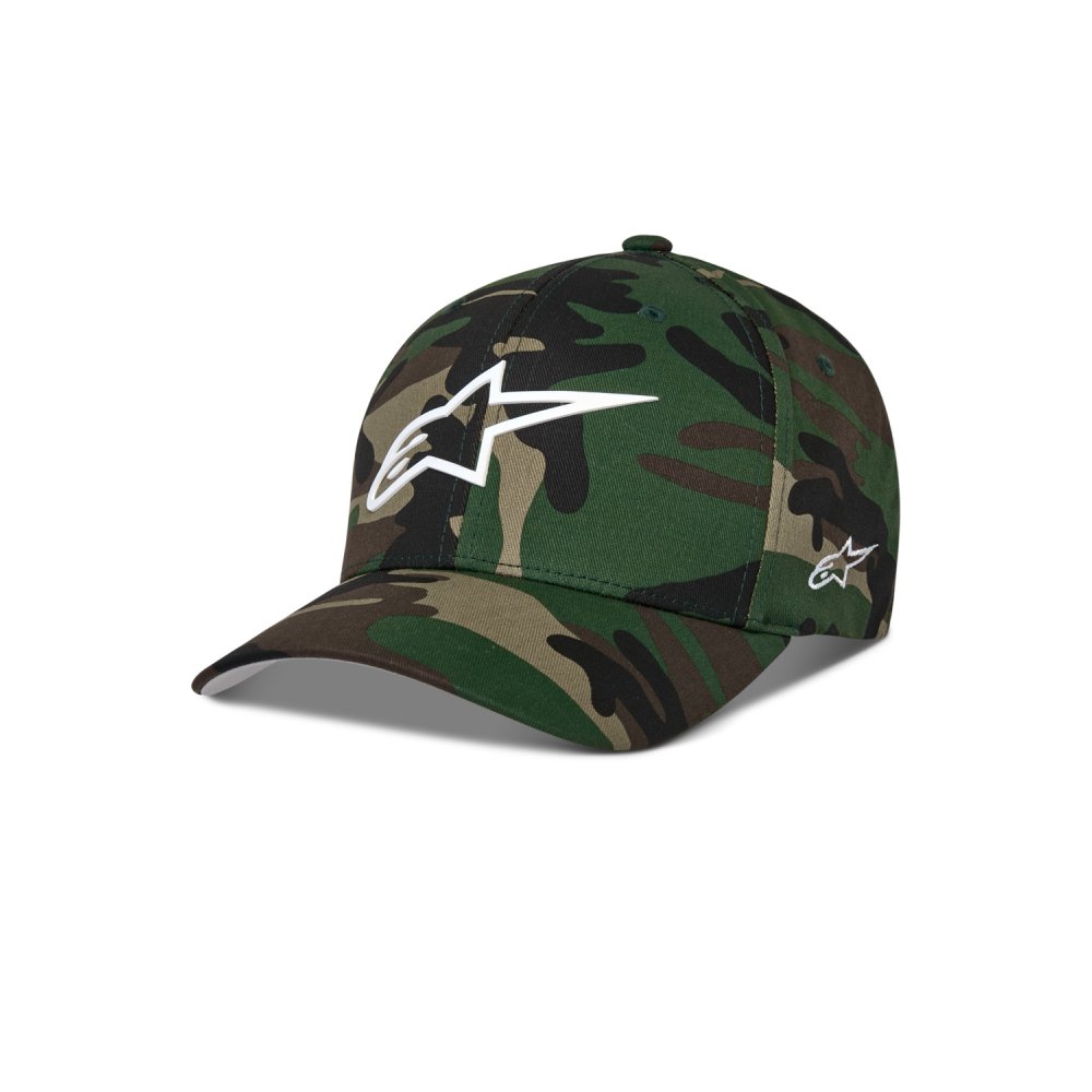 kšiltovka AGELESS MULTI, ALPINESTARS (zelená camo)
