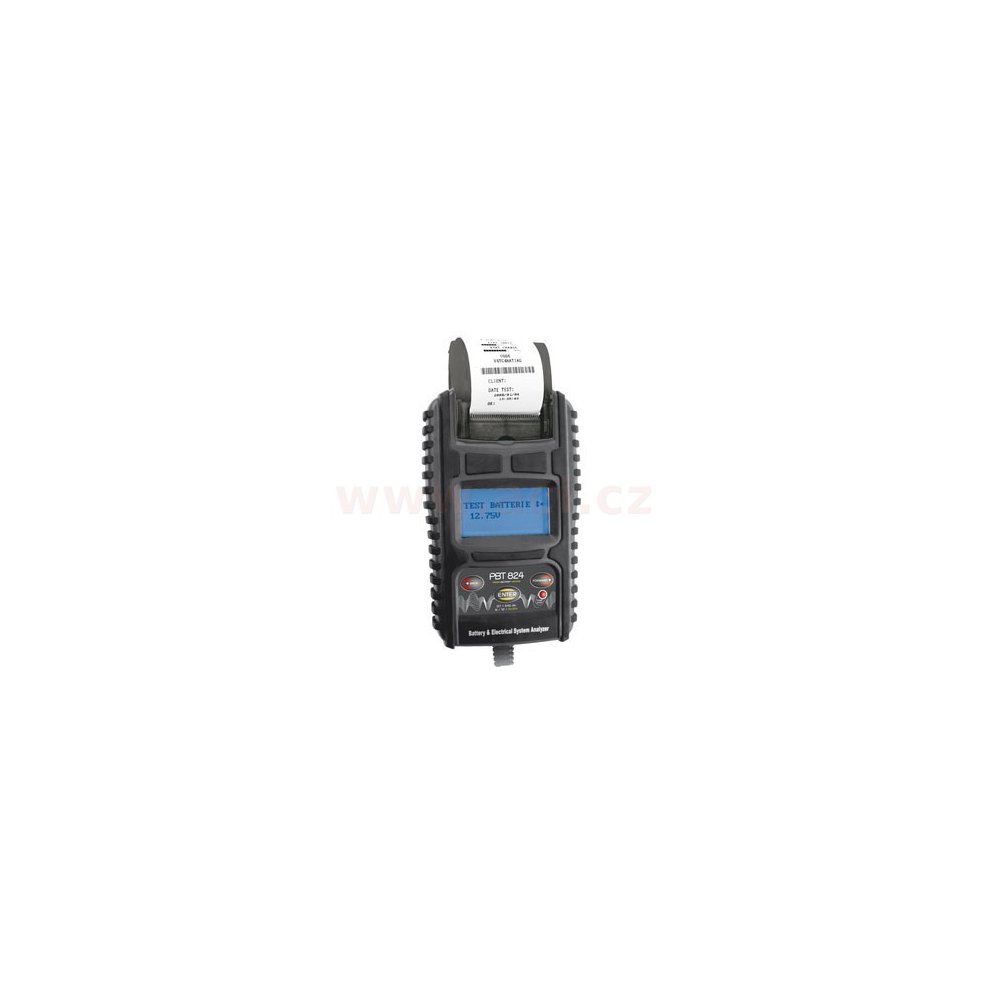 tester bateriíí s tiskárnou 12/24 V PBT824