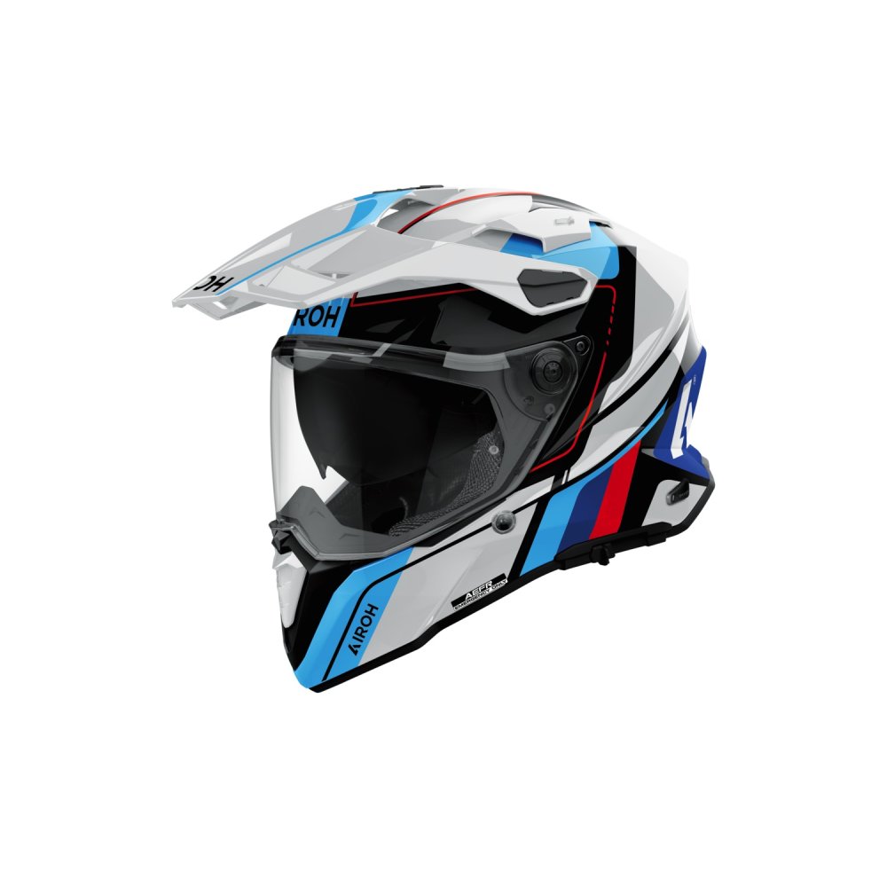 přilba COMMANDER 2 Skip, AIROH (bílá lesklá) 2026