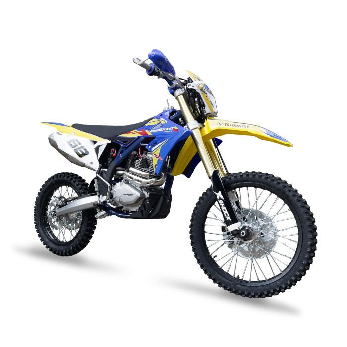 pitbike Mikilon 300 ML Enduro žlutá/modrá
