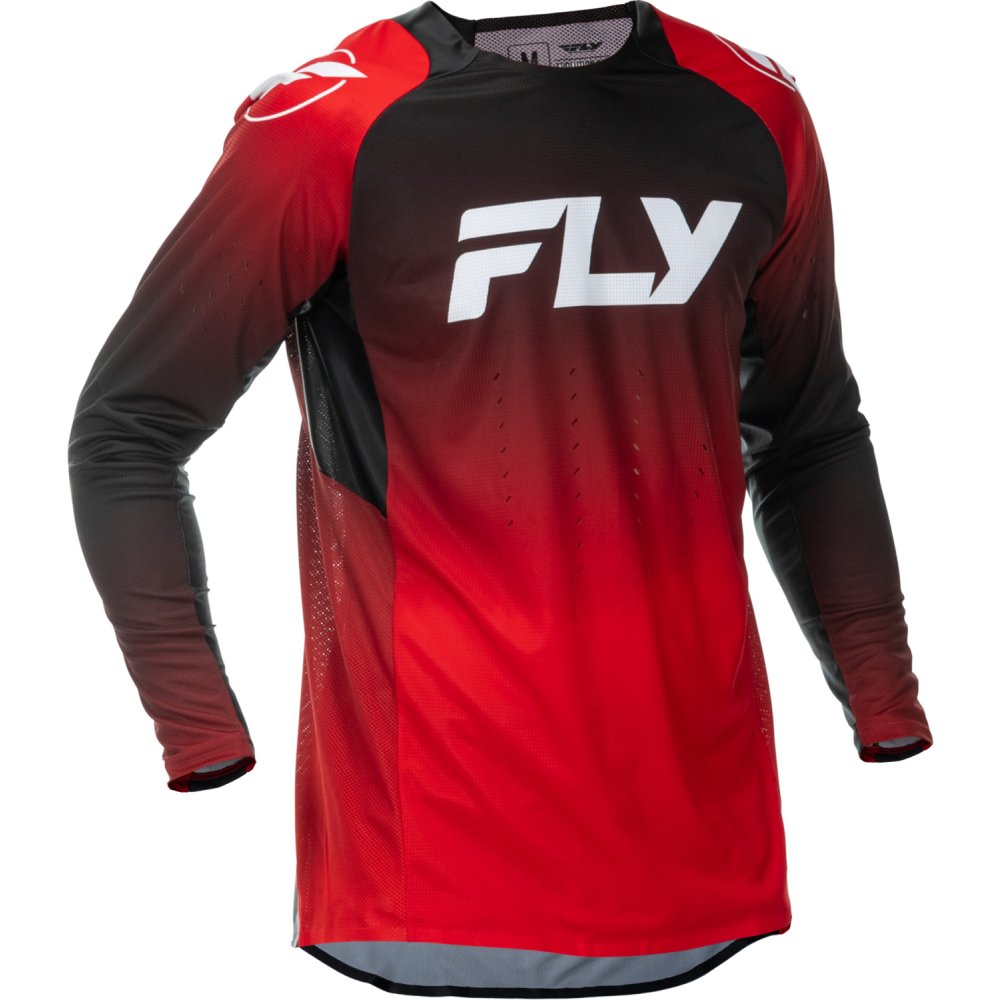 dres EVOLUTION, FLY RACING - USA 2026 (červená/černá/bílá)