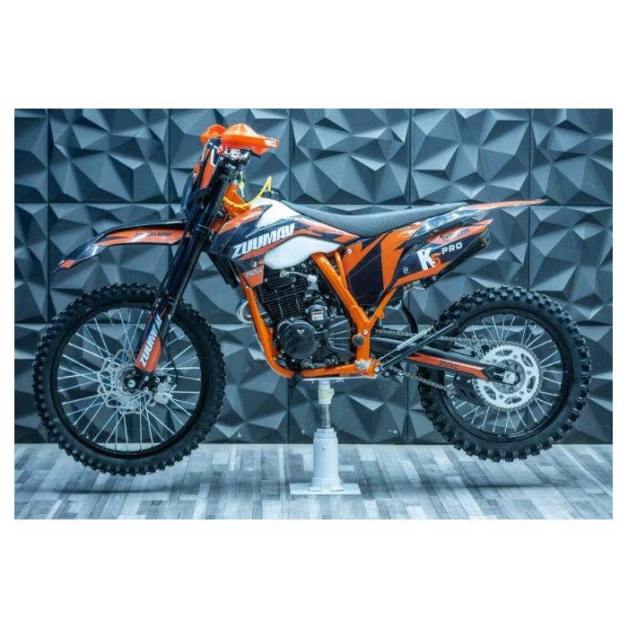 pitbike Zuumav K5 250 PRO 15kW kola 21/18 oranžový