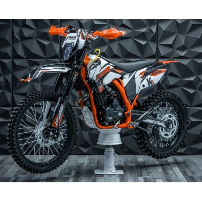 pitbike Zuumav K5 250 PRO kola 21/18 oranžový