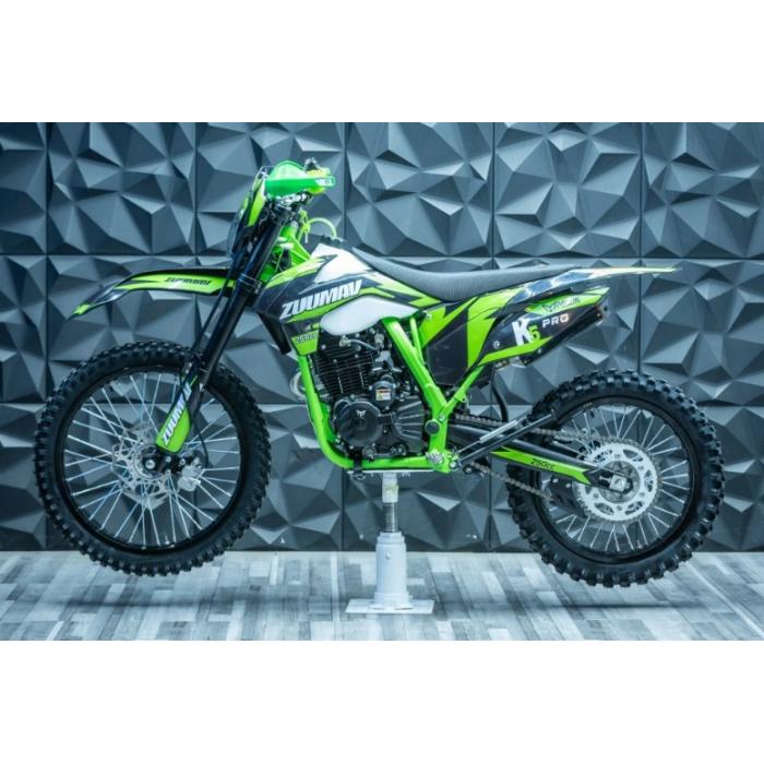 pitbike Zuumav K5 250 PRO 15kW kola 21/18 zelený