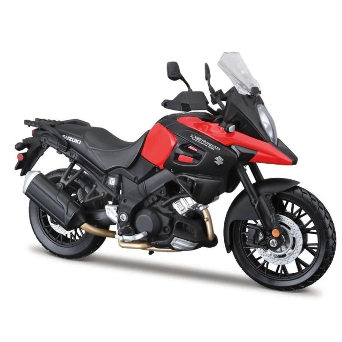 model Suzuki V-Strom 1:12 se stojánkem