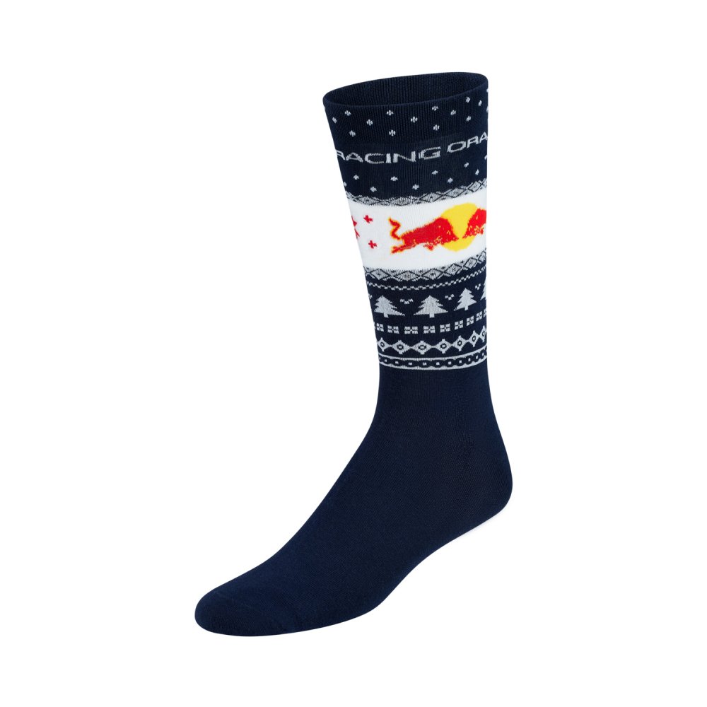 ponožky Red Bull Ring - vánoční edice (modré, UNI velikost)