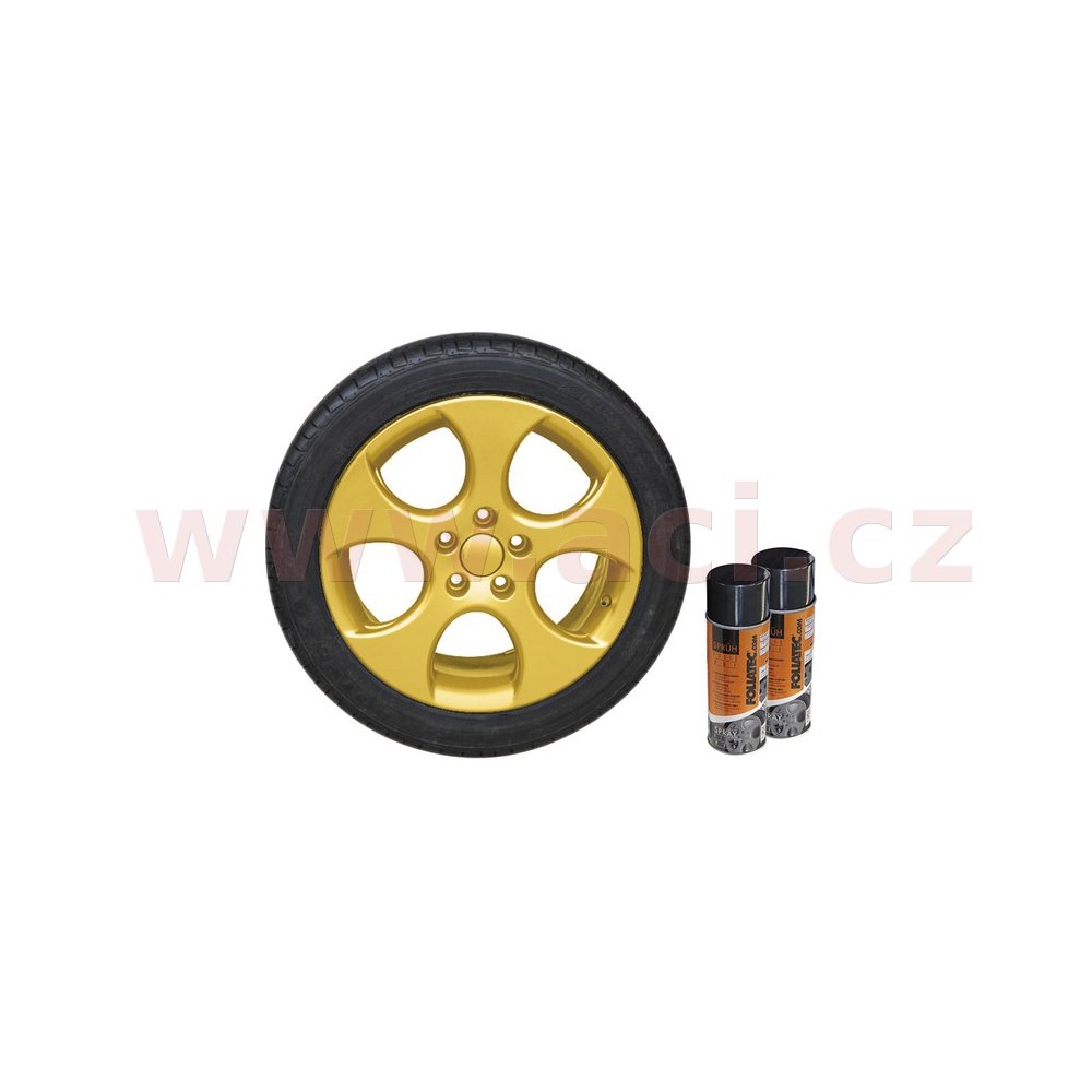 FOLIATEC fólie ve spreji ZLATÁ METALICKÁ 800 ml