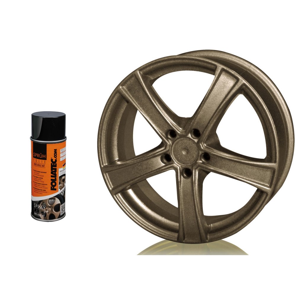 FOLIATEC fólie ve spreji (dip) 400 ml, barva: Bronzová metalická