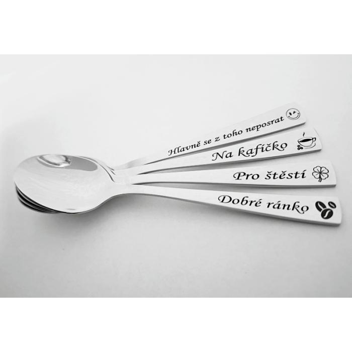 Lžička s vtipným textem/obrázkem