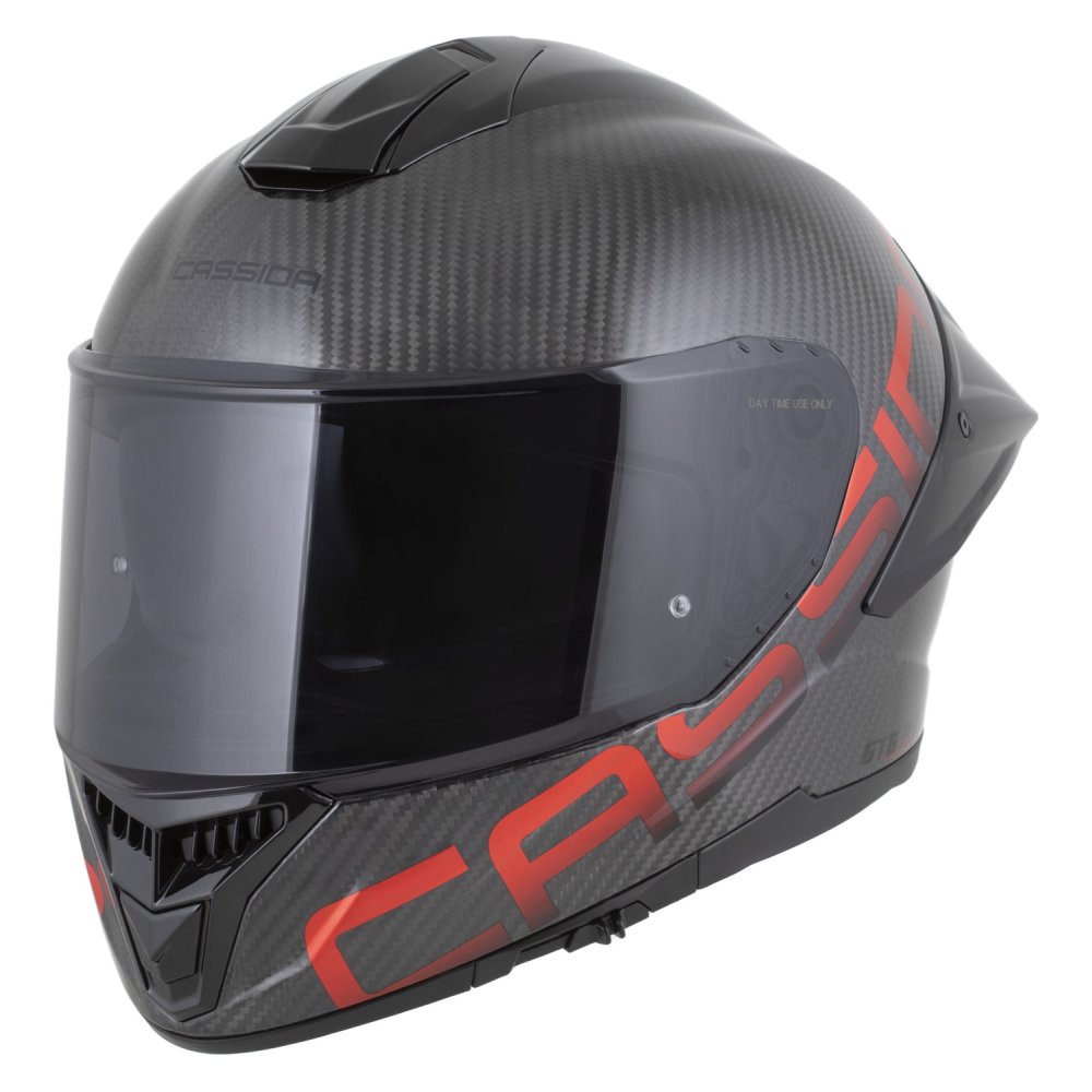 přilba Integral GTS 2.1 Plus Carbon, CASSIDA (carbon/červená) plexi s přípravou pro Pinlock 2026