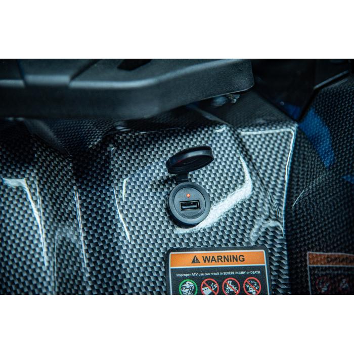 dětská elektrická čtyřkolka Piranha Transformer 1500W žlutá