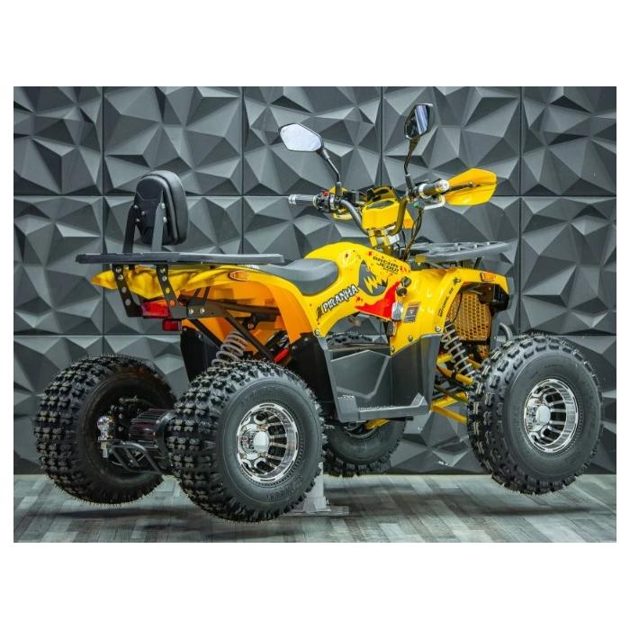 dětská elektrická čtyřkolka Piranha Transformer 1500W žlutá