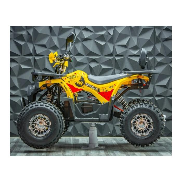 dětská elektrická čtyřkolka Piranha Transformer 1500W žlutá