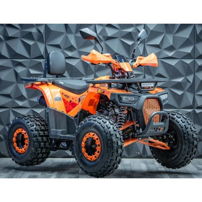 dětská benzínová čtyřkolka Piranha Veyron 125 oranžová