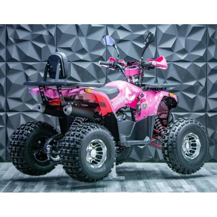 dětská benzínová čtyřkolka Piranha Transformer 125 růžová