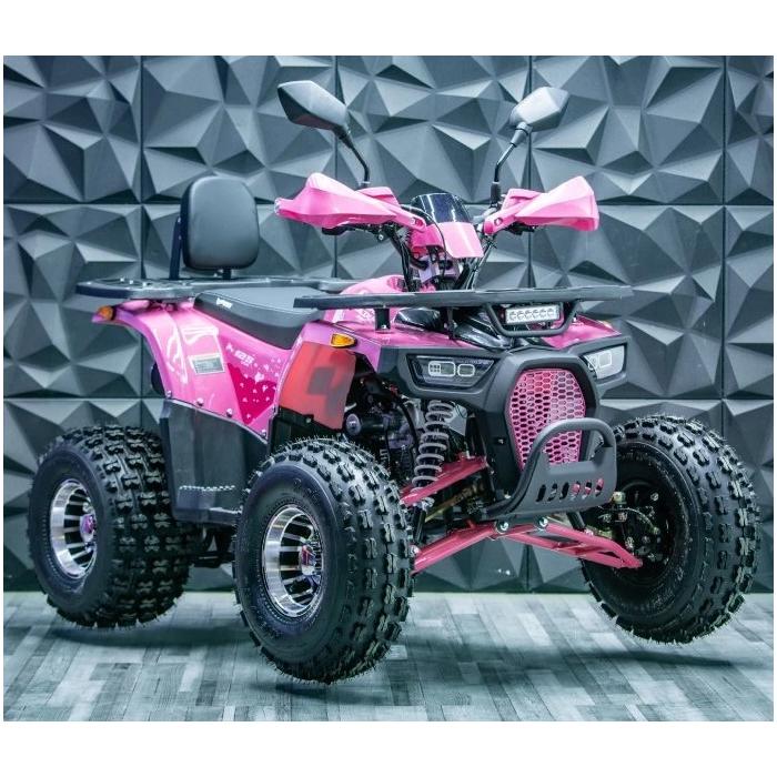 dětská benzínová čtyřkolka Piranha Transformer 125 růžová