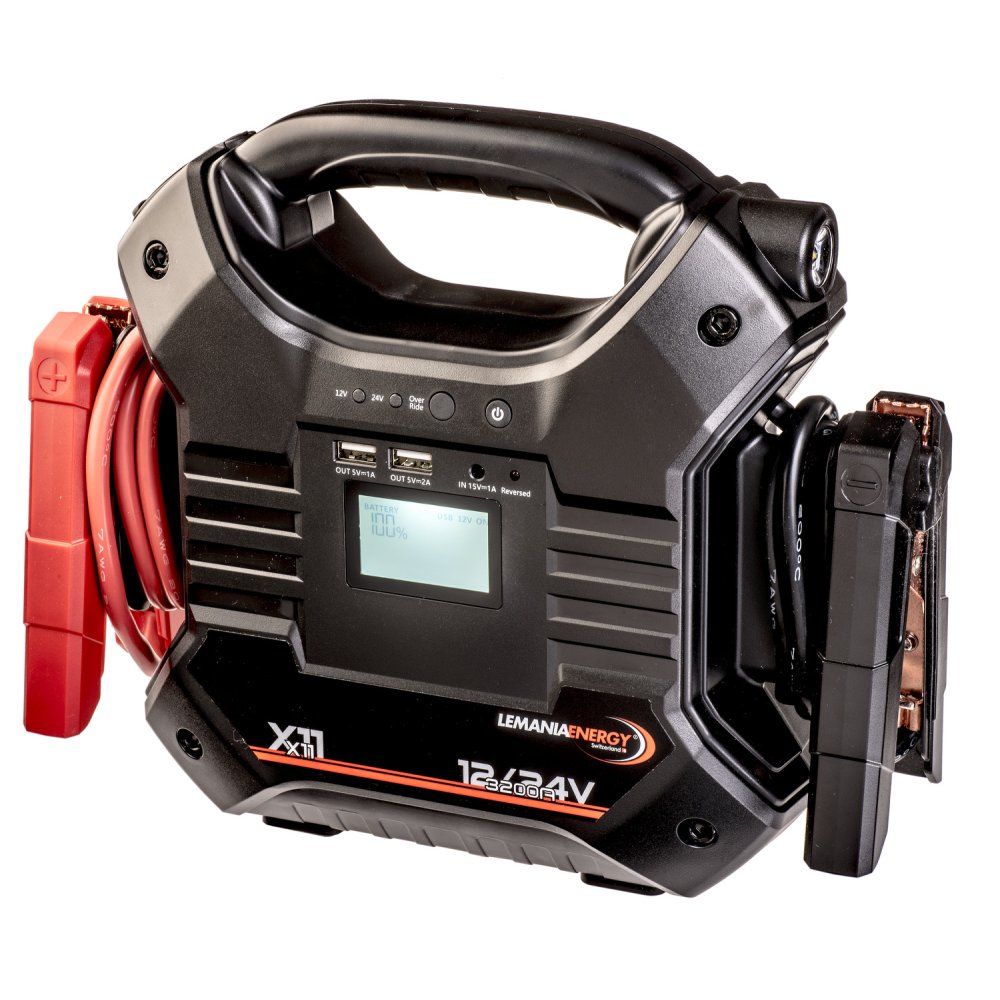startovací lithium booster X11 12/24V LEMANIA ENERGY