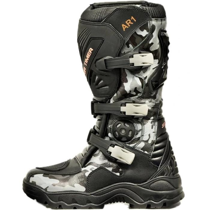 boty na motorku Markstore PRO černé, Velikost 35