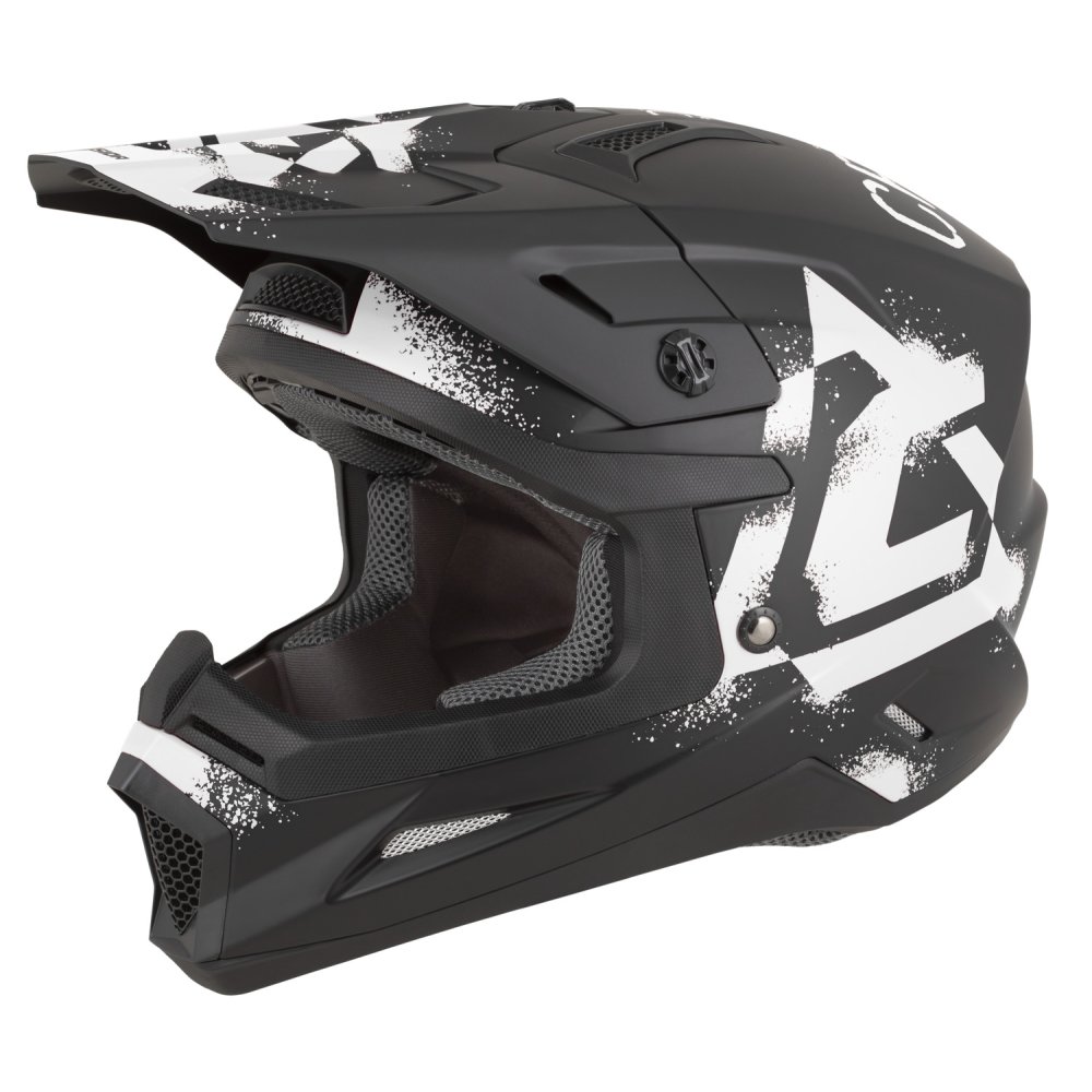 přilba Cross Cup 2 Crew, CASSIDA (černá matná/bílá) 2026