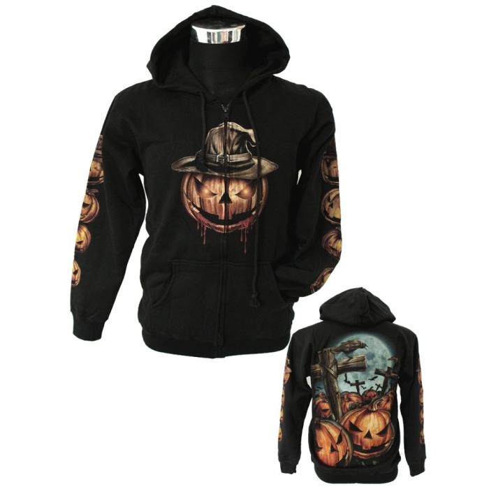 Mikina s kapucou potisk - THMR15S, Velikost XXL