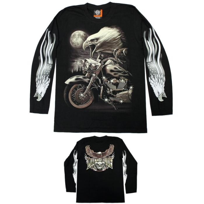 TRIKO s dlouhým rukávem a oboustranným potiskem - THDRE 112, Velikost 3XL