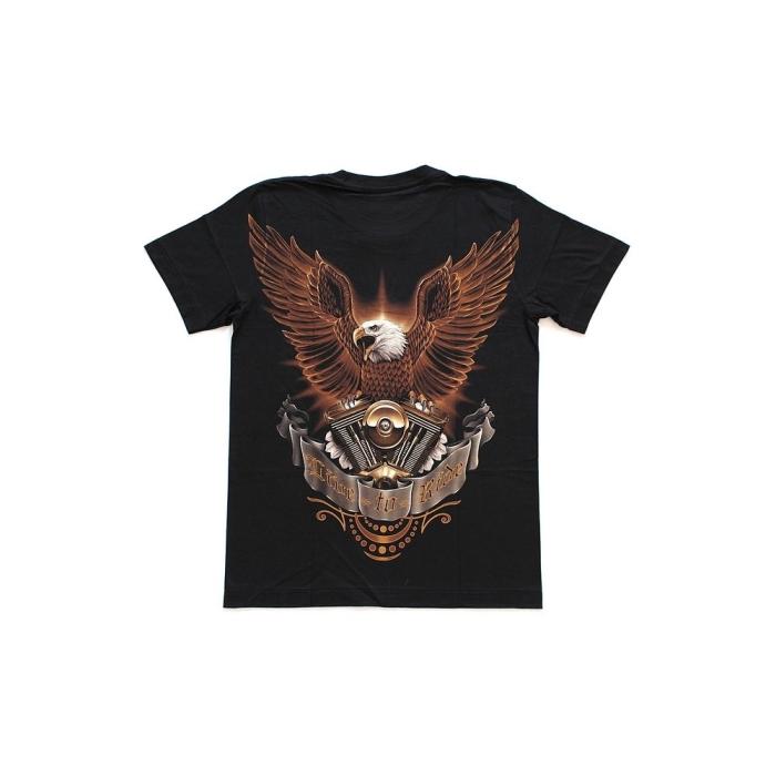 Triko s 3D potiskem - THRE 02, Velikost M