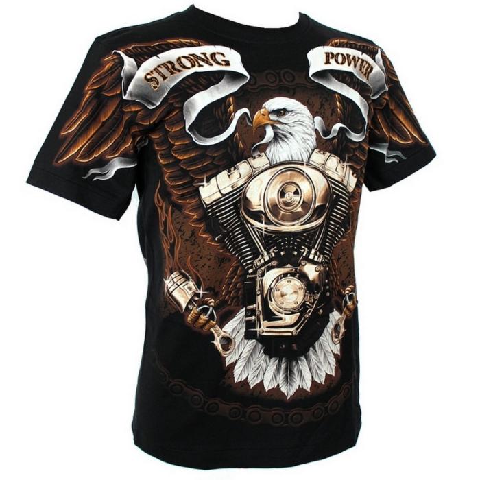 Triko s 3D potiskem - THRE 02, Velikost M