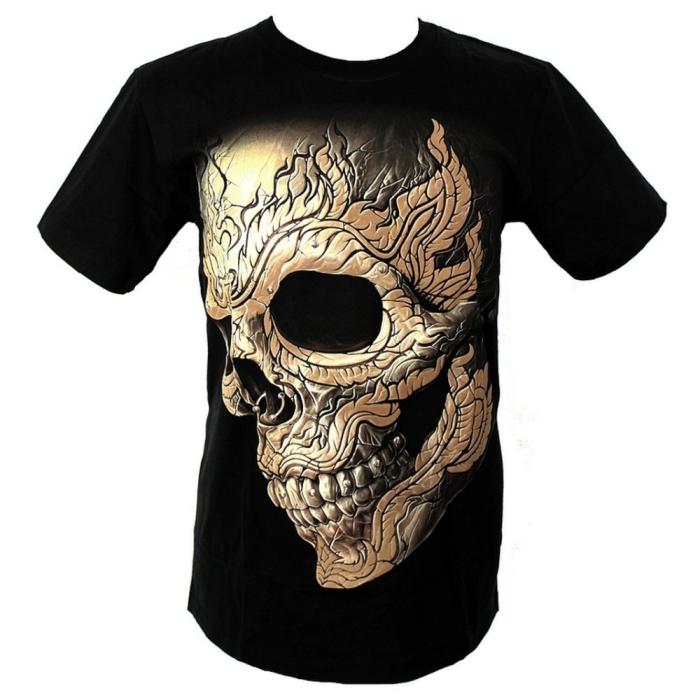 Triko SVÍTÍCÍ potisk - THKRS 061, Velikost XL