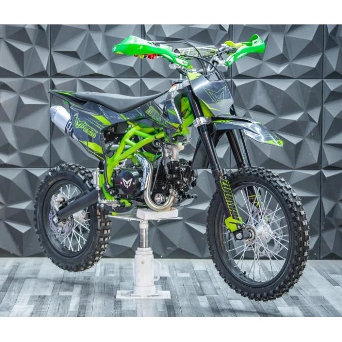 pitbike Zuumav K3 125ccm zelená Poloautomat se startérem