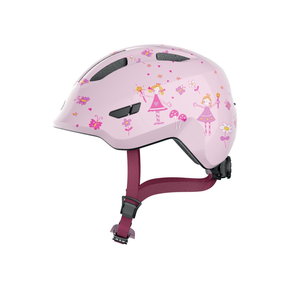 cyklo přilba Smiley 3.0 rose princess, ABUS,dětská (růžová)