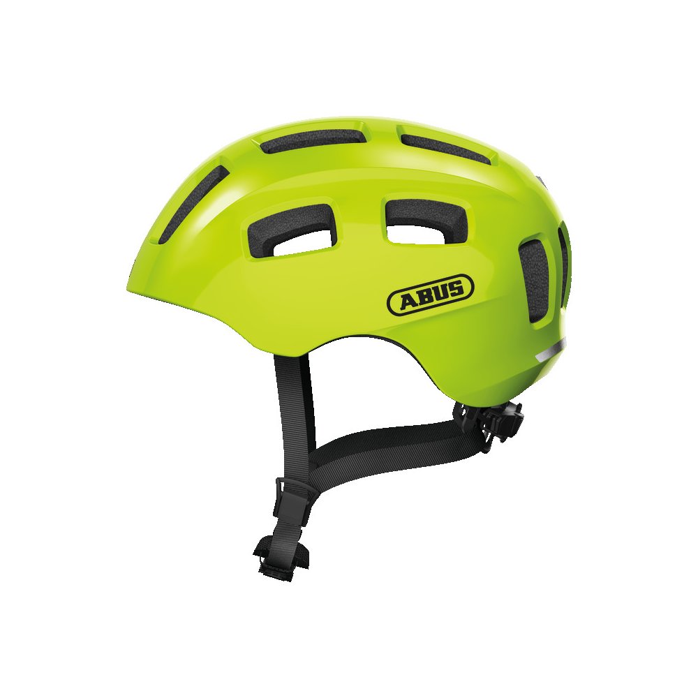 cyklo přilba Youn-I 2.0 signal yellow, ABUS,dětská (žlutá fluo)