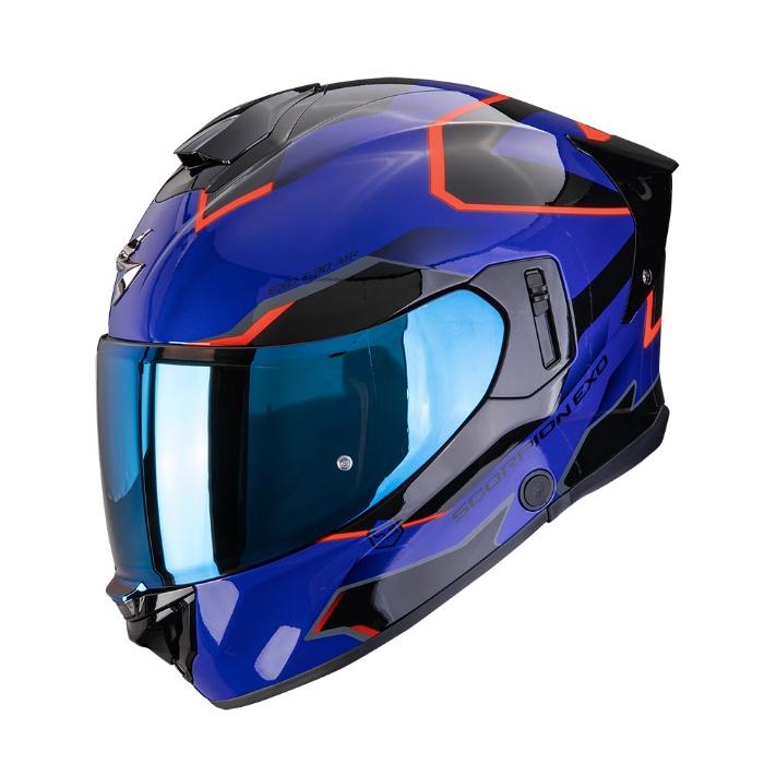 helma na motorka Scorpion EXO-530 Air Clip odro/černo/červená, Velikost M