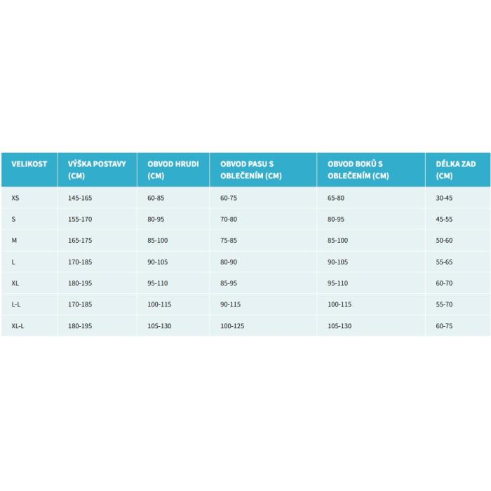 Airbagová vesta Helite e-Turtle 2 žlutá, Velikost XS
