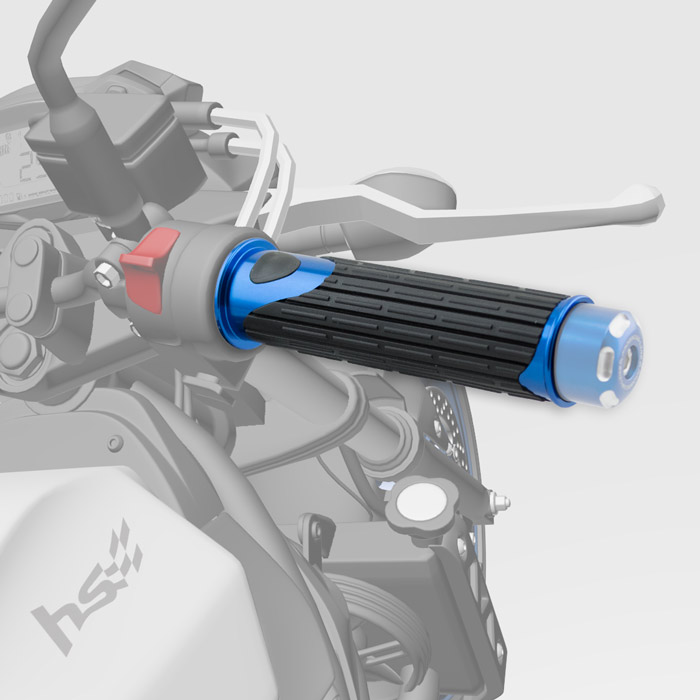 rukojeti D-Version 22mm modré