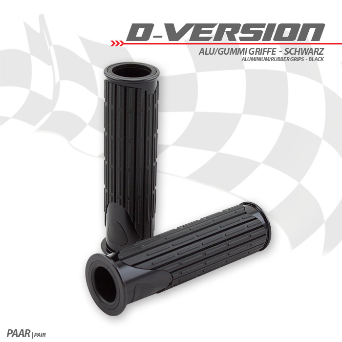 rukojeti D-Version 22mm černé