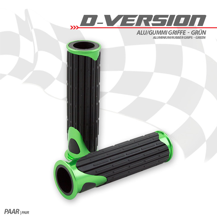 rukojeti D-Version 22mm zelené