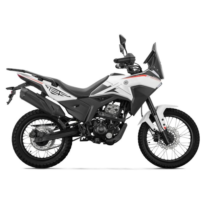 Morbidelli T 125 X Rally bílá